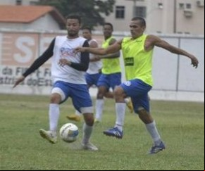 Parnahyba treina no estádio Verdinho antes de primeiro jogo-treino.(Imagem:Didupaparazzo)