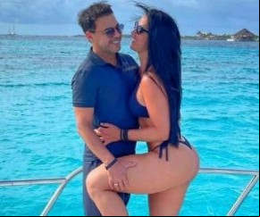 Zezé de Camargo e a noiva Graciele Lacerda(Imagem:Reprodução)