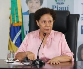 Governadora em exercício, Regina Sousa (PT)(Imagem:Yala Sena)