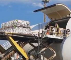 Brasil recebe maior remessa de vacinas entregues pela Pfizer em 4 voos(Imagem:Divulgação)