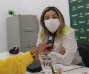 Haila Oka, Secretária da SEMAN.(Imagem:FlorianoNews)