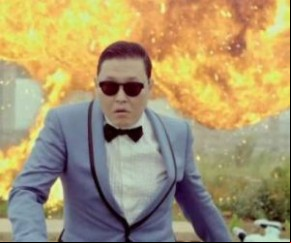 Psy sofre acidente de carro na China(Imagem:Billboard)