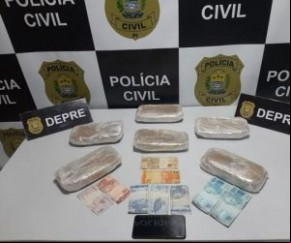 Uma mulher foi presa na noite desta terça-feira (20) na Rodoviária de Teresina, zona sul, com seis tablets dentro de uma mochila. A prisão foi efetuada por equipes da Delegacia de(Imagem:Reprodução)