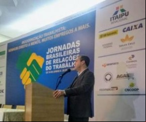 Fecomércio convida para Jornadas Brasileiras de Relações do Trabalho.(Imagem:Divulgação)