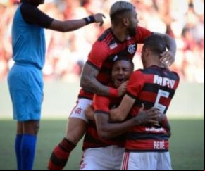 Carioca: Gabigol desencanta em goleada do Flamengo.(Imagem:Alexandre Vidal)