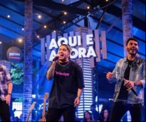 Rodolffo está confinado no ?BBB21?, mas seu projeto musical ao lado de Israel segue ativo do lado de fora da casa. Nesta sexta-feira (29), a dupla aproveitou a participação do cant(Imagem:Reprodução)