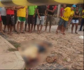 Homem é morto apedrejado e polícia suspeita de latrocínio.(Imagem:florianonews.piauiconectado.com)