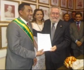 Joel Rodrigues e Antônio de Pádua Kalume(Imagem:FlorianoNews)