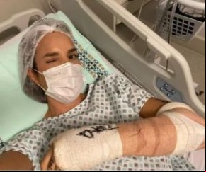 Ivete Sangalo a por cirurgia(Imagem:Reprodução)