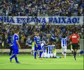 Parnahyba pode ser punido por atraso no jogo contra o CSA no estádio Rei Pelé.(Imagem:Ailton Cruz)