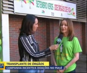 Central de Transplantes do Piauí faz campanha para doação de órgãos.(Imagem:florianonews.piauiconectado.com)