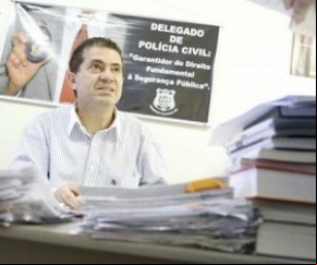 Delegado Emir Maia, titular da Delegacia de Repressão às Condutas Discriminatórias.(Imagem:Thiago Amaral)