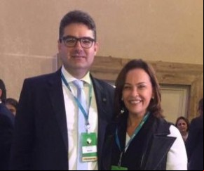 Juliana Moraes Souza participa de conferência da Unale.(Imagem:Alepi)