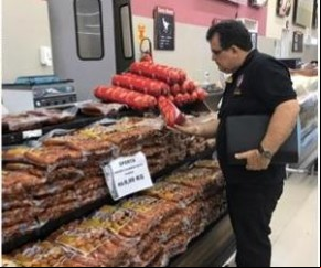 Fiscais apreendem vários produtos vencidos em supermercados no PI.(Imagem:MPPI)