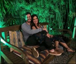 Fátima Bernardes organiza noite romântica para namorado.(Imagem:Instagram)