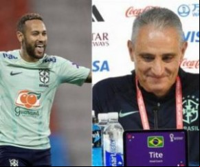 Tite confirma que Neymar volta para duelo contra a Coreia do Sul(Imagem:Reprodução)