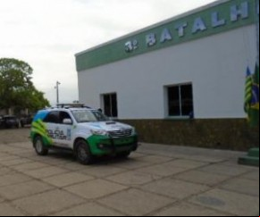 Batalhão da PM de Floriano(Imagem:FlorianoNews)