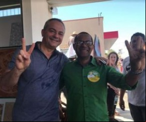 Valter Alencar e seu vice Raimundo Filho(Imagem:Ascom)
