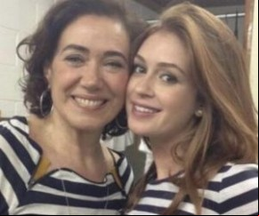 Lilia Cabral e Rua Barbosa.(Imagem:Reprodução)