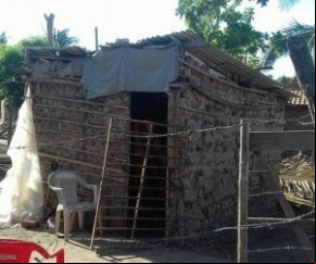 Local onde a vítima foi assassinada.(Imagem:Reprodução/PM)