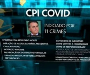 Renan ite mudar relatório da I da Covid, mas quer manter acusação de genocídio de indígenas(Imagem:Reprodução)
