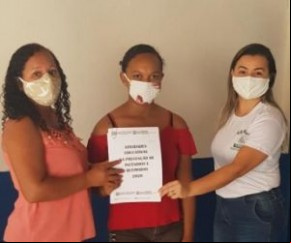 SEMAN distribui atividades em referência à incêndios e queimadas para alunos do município.(Imagem:Secom)