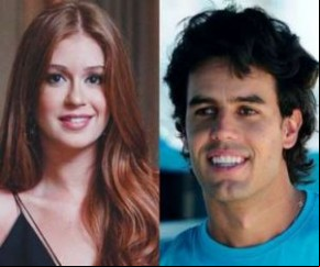Marina Ruy Barbosa e o piloto Alexandre Negrão(Imagem:AGNews/Facebook)