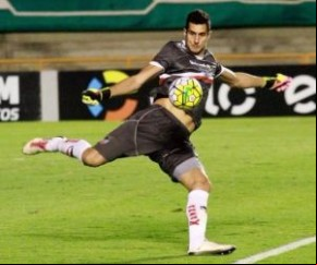 Dalton teve boa atuação pelo River-PI na primeira fase da Copa do Brasil.(Imagem:Rosiron Rodrigues)