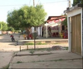 Polícia investiga retaliação a um crime ocorrido neste bar em Timon.(Imagem:florianonews.piauiconectado.com)