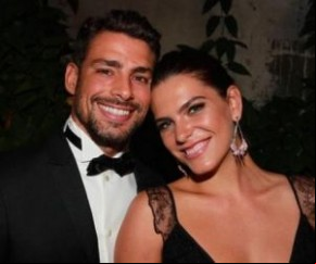 Pela 1ª vez, Cauã fala de reconciliação com Mariana Goldfarb.(Imagem:Famosidades)