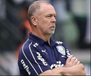 Mano Menezes é demitido após derrota do Palmeiras para o Flamengo.(Imagem:Cesar Greco)