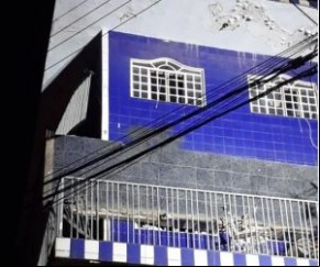 Varanda de apartamento desaba e deixa mulher ferida.(Imagem:Metrópoles)
