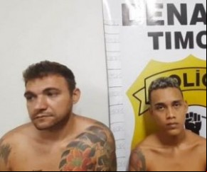 Membros de Facção são presos pela Senarc/Timon.(Imagem:Portalr10)