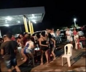 PM e Vigilância Sanitária acabam com festa clandestina em Bom Jesus(Imagem:Reprodução)