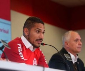 Guerrero na Suiça(Imagem:S.C. Internacional)