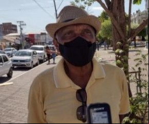 Jucelino, organizador do festejo(Imagem:FlorianoNews)
