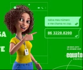 Equatorial lança serviço por aplicativo e assistente digital 