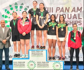 Piauienses garantem duas medalhas ao Brasil no Pan de Bton.(Imagem:Divulgação)