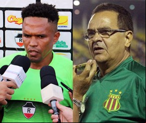 River e Sampaio jogam em dia de reencontros no Albertão.(Imagem:florianonews.piauiconectado.com)