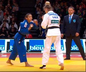 Sarah Menezes é eliminada no Grand Slam de Judô em Paris.(Imagem:florianonews.piauiconectado.com)