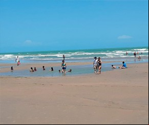 Semar não encontra óleo e libera praias de Atalaia e Peito de Moça.(Imagem:florianonews.piauiconectado.com)