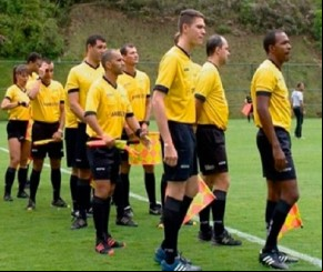 CBF lança campanha de respeito à arbitragem.(Imagem:TV Gazeta)