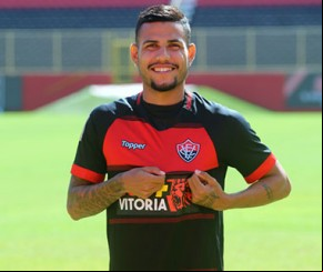 Apresentado no Vitória, Matheus Rocha quer fazer história.(Imagem:Divulgação)