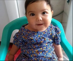 Bebê com doença rara precisa de remédio de R$ 1 milhão.(Imagem:Reprodução)