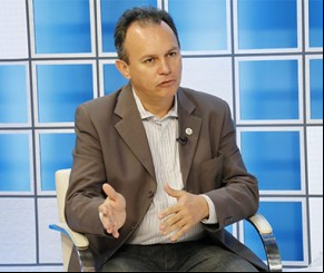 Ricardo Pontes, secretário de istração.(Imagem:Catarina Malheiros)