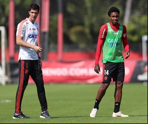 Grêmio e Fla duelam pelo jogo de ida das quartas da Copa do Brasil.(Imagem:Gilvan de Souza/Flamengo)