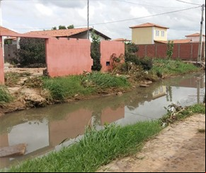 Moradores relatam abandono na rua em que mulher morreu.(Imagem:florianonews.piauiconectado.com)