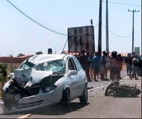 Colisão deixa motoqueiro gravemente ferido no litoral do Piauí.(Imagem:Portal Catita)