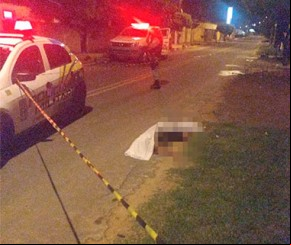 Adolescente é executado com sete tiros na zona Norte de Teresina.(Imagem:Divulgação/PM)