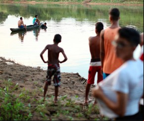 Garoto de 13 anos desaparece no rio Parnaíba em União.(Imagem:florianonews.piauiconectado.com)